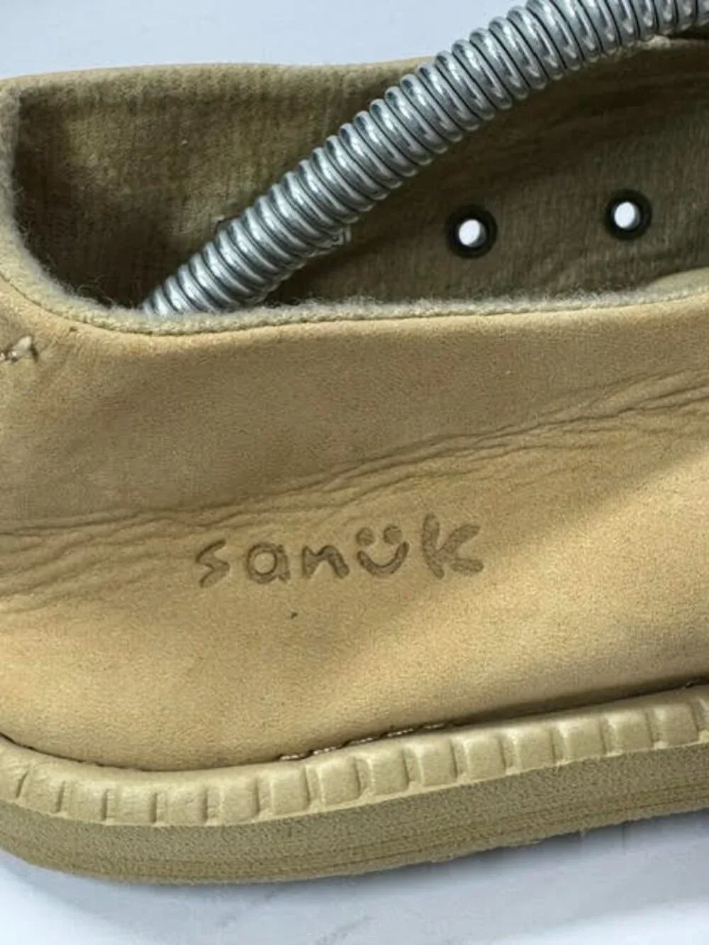 Sanuk Vagabond Slip-On Loafers Men’s Size 11 Tan Casual Comfort Shoes